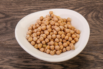 Vegan cuisine - Dry chickpea heap