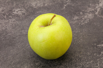 Ripe and sweet green apple