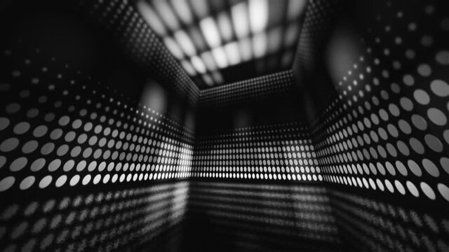 COLORFUL pattern 3D triangle abstract background texture colorful abstract background Equalizer disco neon animated led stage