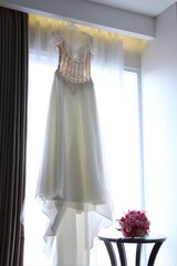 wedding dress details