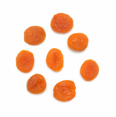 yellow dried apricots