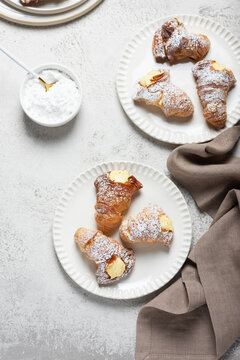 Italian traditional dessert aragosta