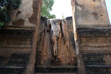 Wat Hua Khan Temple, Si Satchanalai at the Historical Park in Sukhothai