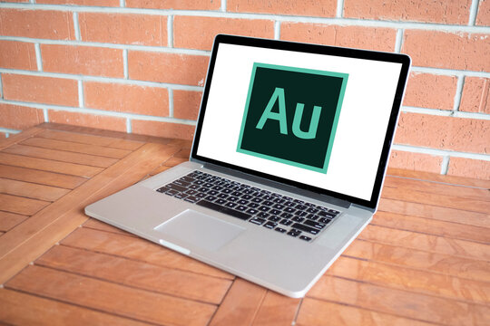Adobe Audition logo editorial illustrative