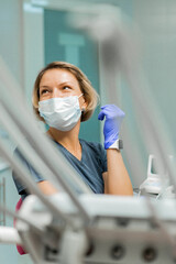 dentistry under general anesthesia. The dentist treats the patient under general anesthesia....