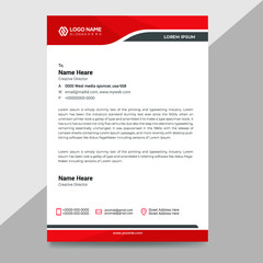 Creative Modern, Business Card, Letterhead Design Template Stationery design, Invoice Design