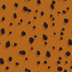 seamless tropical print pattern background. animal spotty design