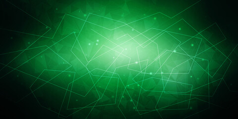 2d illustration Abstract futuristic electronic circuit technology background