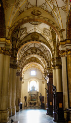 Obraz premium Rich decorated interior of the Lecce cathedral in Lecce, Apulia, Italy - Europe
