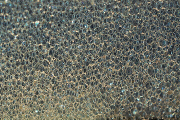 texture of water, bubbles with light