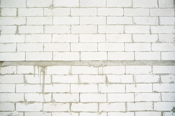 Aerated brick wall,aerated concrete block wall texture background.