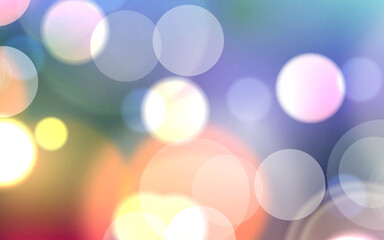 Obraz premium Abstract shiny blurred lights background stock illustration