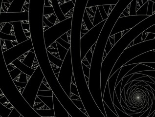 Imaginatory fractal background Image