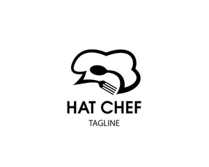 hat chef logo design hat chef creative logo