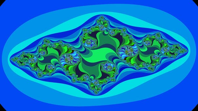 Fractal black holes (blue)