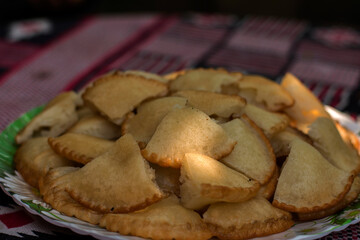 Authentic bengali pan cake.