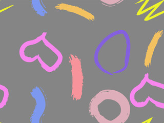 Geometric textures with different simple shapes.