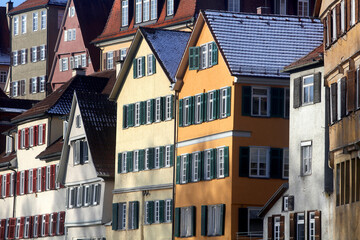 Tübingen Blick auf die Architektur