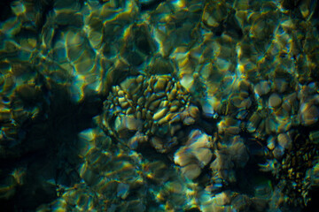 calm mediterranean sea, water