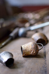 Old bulgarian style bells shop