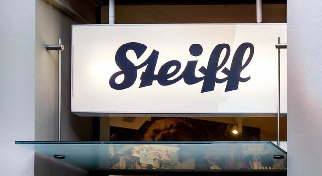 Steiff Logo Sign, Margarete Steiff GmbH Is A German Manufacturer Of Toys And Teddy Bears