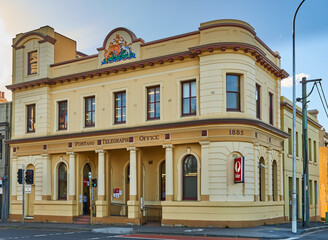 Sydney, NSW, Australia - 05 12 2020: Paddington Post Office, view from Oxford Street.