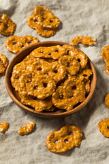 Homemade Salty Pretzel Crisps