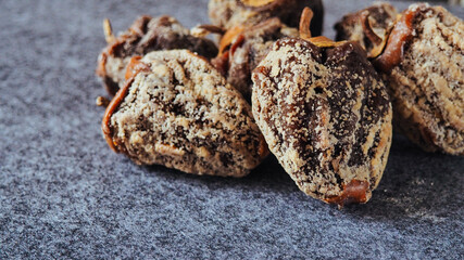 Sweet and delicious dried persimmon agricultural products