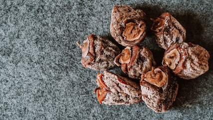 Sweet and delicious dried persimmon agricultural products