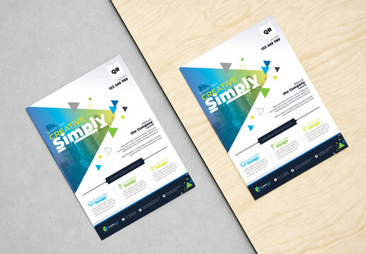 Corporate Business Flyer Layout