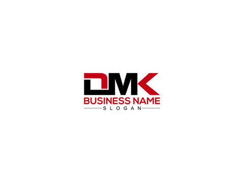DMK Logo And Illustrations Design For Business