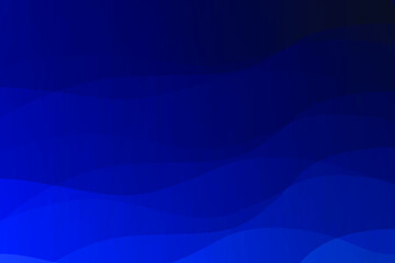 Dark blue wave lines background
