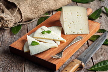 Manchego cured cheese