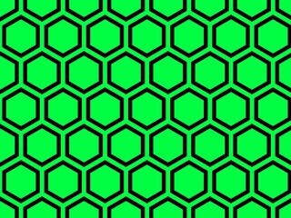 亀甲　日本　伝統　文様　シームレス　ハニカム　六角