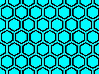 亀甲　日本　伝統　文様　シームレス　ハニカム　六角