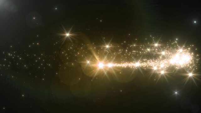 Star Glitter Sparkling Particles Fireworks background