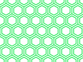 亀甲　日本　伝統　文様　シームレス　ハニカム　六角