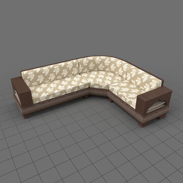 Arabesque sofa