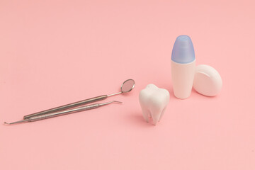 Obraz na płótnie Canvas dental treatment. dental concept. dentistry