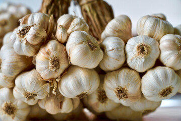Garlic glove, garlic can be used in many different dishes of foods 