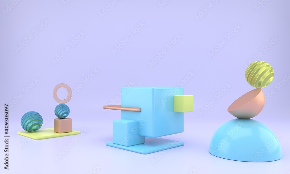 Poster abstract geometric shapes of product display with minimal and modern concepts, pedestal, podium, sta
