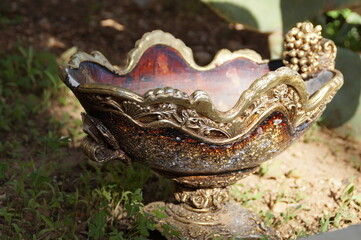 oriental vase for fruits