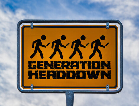 Generation Head Down Wegweiser