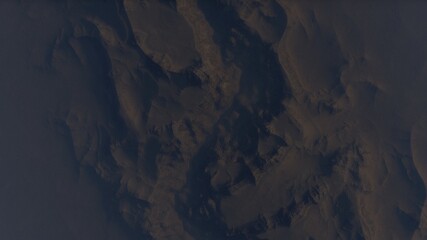 abstract aerial view, abstract cosmic texture, top view of alien planet, texture of th exo planet, abstract texture 3d render

