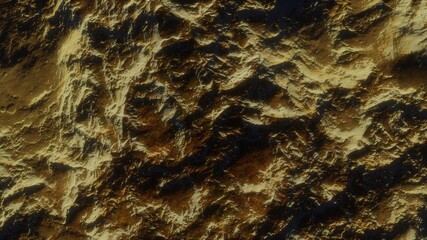 abstract aerial view, abstract cosmic texture, top view of alien planet, texture of th exo planet, abstract texture 3d render

