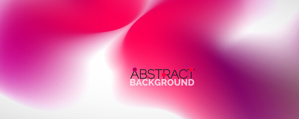 Fluid color gradient abstract background, trendy colorful wallpaper. Vector illustration for placards, brochures, posters, banners and covers