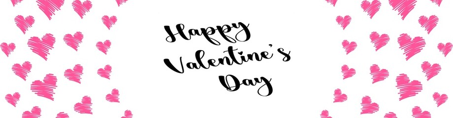 happy valentine's day banner, celebration card, love decleration, love related item, party invitation, classic card