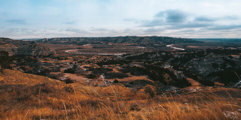 Badlands of Theodore Roosevelt National Park, North Dakota!