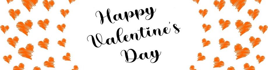 happy valentine's day banner, celebration card, love decleration, love related item, party invitation, classic card