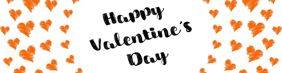 happy valentine's day banner, celebration card, love decleration, love related item, party invitation, classic card